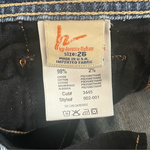 Citizens of Humanity Jerome Dahan Ingrid #002 Low Waist Flare Jeans 26 Y2K Retro - Picture 8 of 15